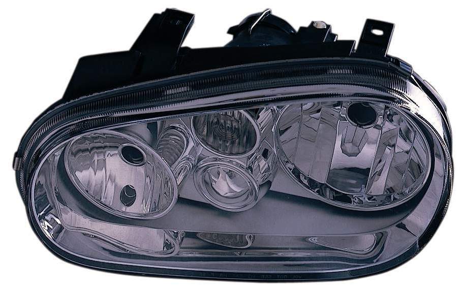 Head Lamp Rh W/O Fog (Chrome Bezel) Hq - Volkswagen Golf (1999-) 1999-2002 | Volkswagen Cabrio 1999-2002