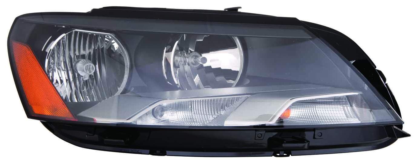 Head Lamp Rh Halogen Hq - Volkswagen Passat (2012-) 2012-2015