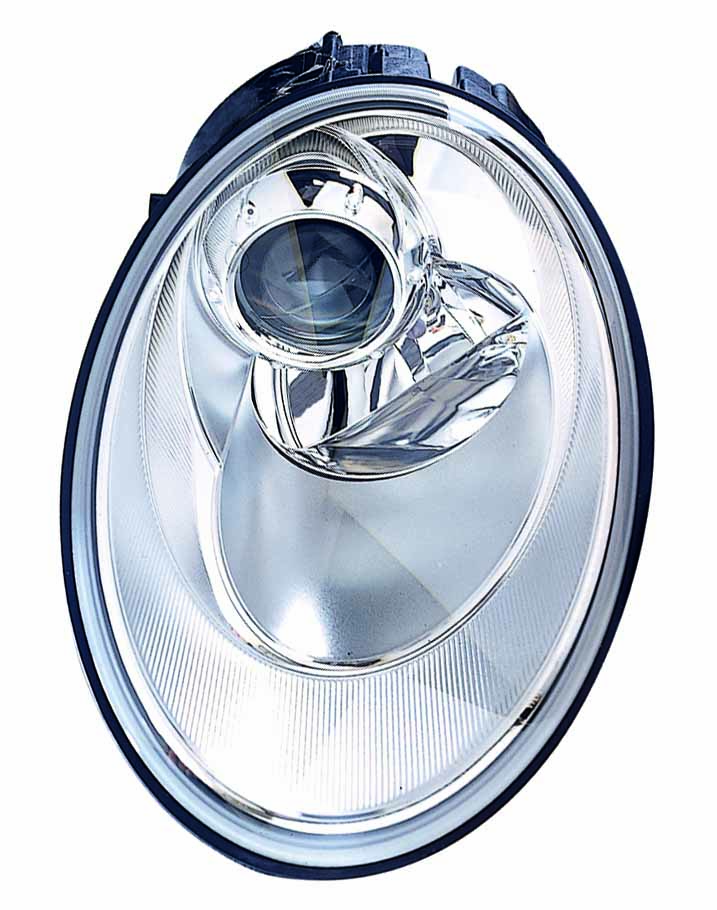Head Lamp Lh Halogen Hq - Volkswagen Beetle 2006-2010