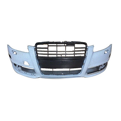 Bumper Fr W/Wash W/O Sensor Hole W/O S-Line Pkg Primed - Audi A6 2009-2011
