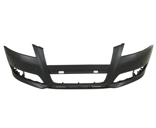 Bumper Fr W/Sensor/Wash Hole W/O Sport Pkg Primed - Audi A3 2009-2013
