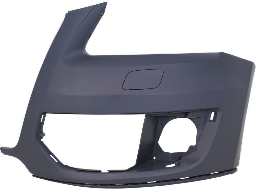 Bumper Fr Rh W/O Sensor Hole Primed-Black W/O S-Line Pkg - Audi Q5 2009-2012