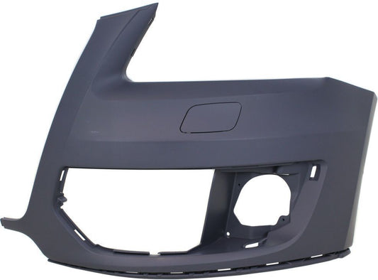Bumper Fr Rh W/O Sensor Hole Primed-Black W/O S-Line Pkg - Audi Q5 2009-2012