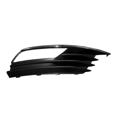 Fog Lamp Bezel Fr Rh W/O S Line Sdn/Conv Black - Audi A3 2015-2016