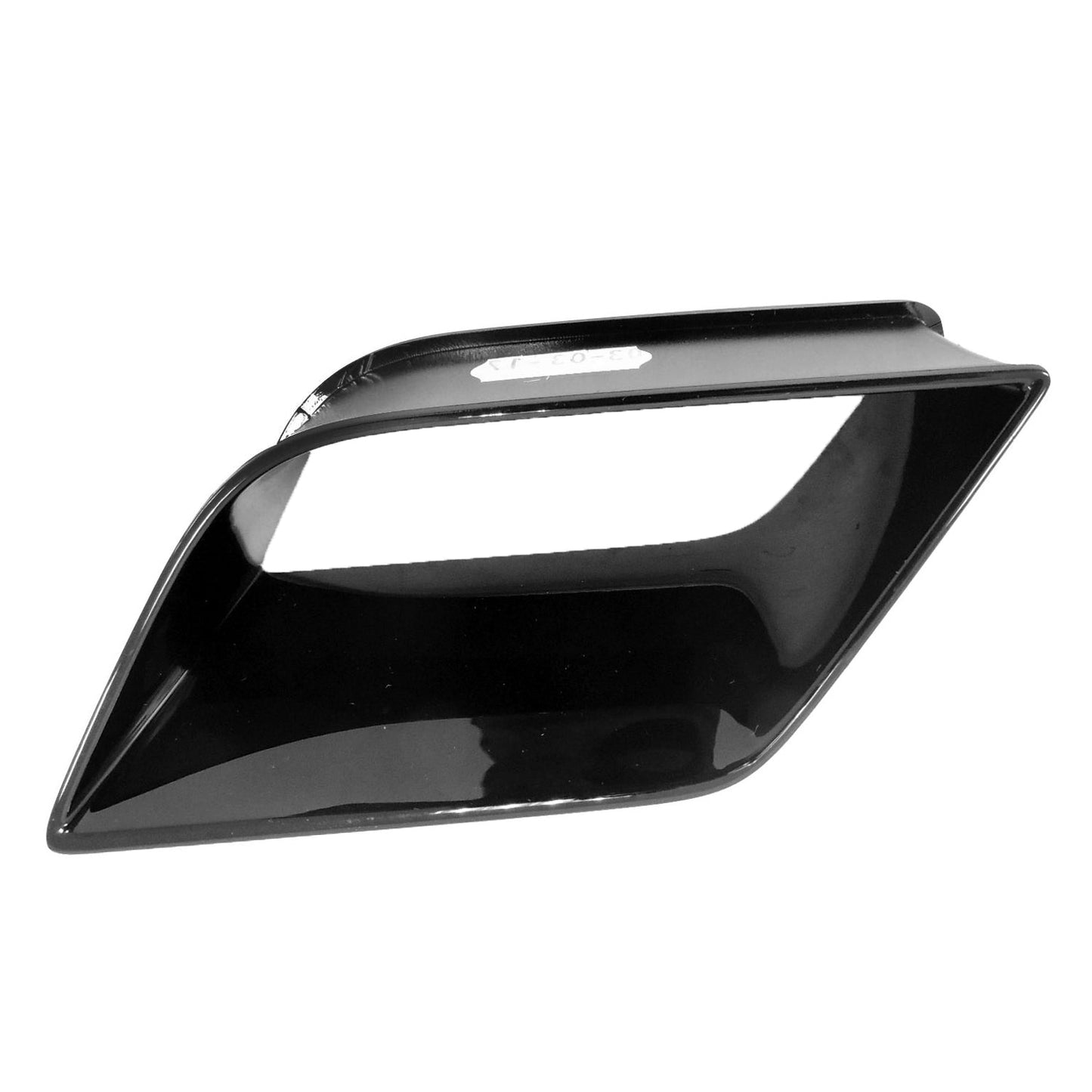 Bumper Air Duct Rh Gloss Black Finish - Audi Rs5 2018-2019