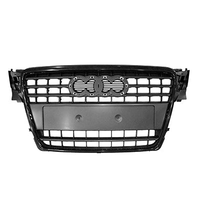 Grille Black W/Black Frame - Audi S4 2010-2012 | Audi A4 2009-2012