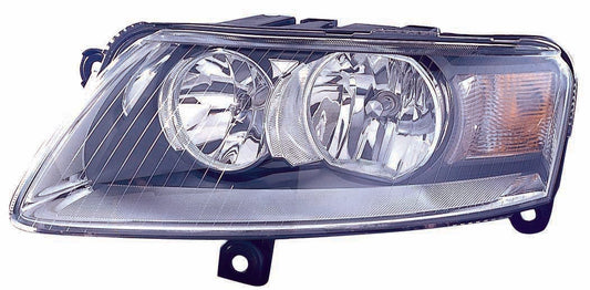 Head Lamp Lh Halogen Sdn 05-08/Wgn 06-08 Hq - Audi A6 2005-2008