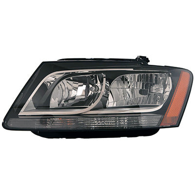 Head Lamp Lh Halogen Hq - Audi Q5 2009-2012