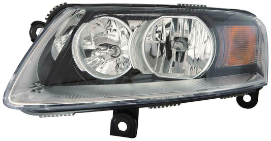 Head Lamp Rh Halogen Hq - Audi A6 2009-2011