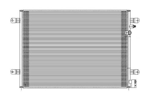 Condenser (3424) - Audi A6 2009-2011