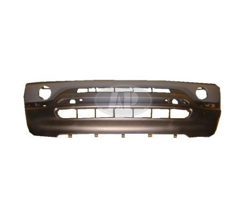 Bumper Fr Primed W/O Sensor/Head Lamp Washer Hole - Bmw X5 2000-2003