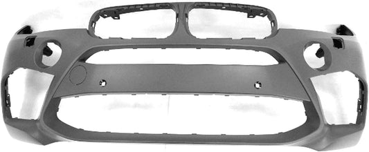 Bumper Fr Primed W/Park Assist Sensor/Head Lamp Washer W/O Park Assistant - Bmw X6 2015-2019