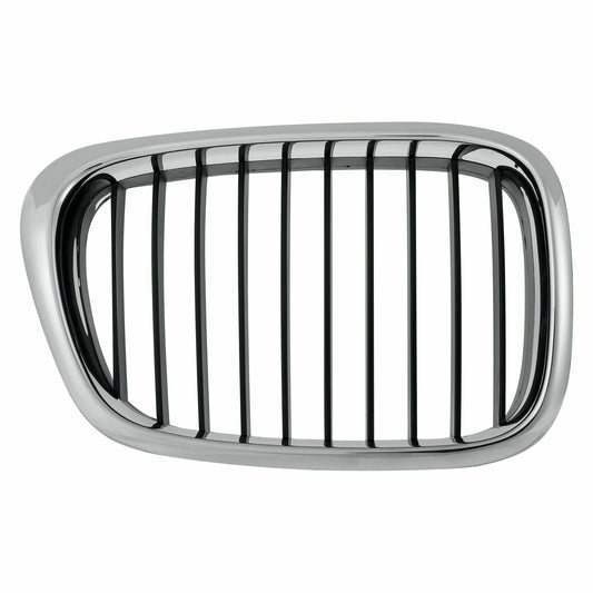 Grille Rh Chrome/Black 525I/530I - Bmw 3 Series Sedan (1999-) 2001-2006 | Bmw Z3 2001-2002 | Bmw X5 2001-2006