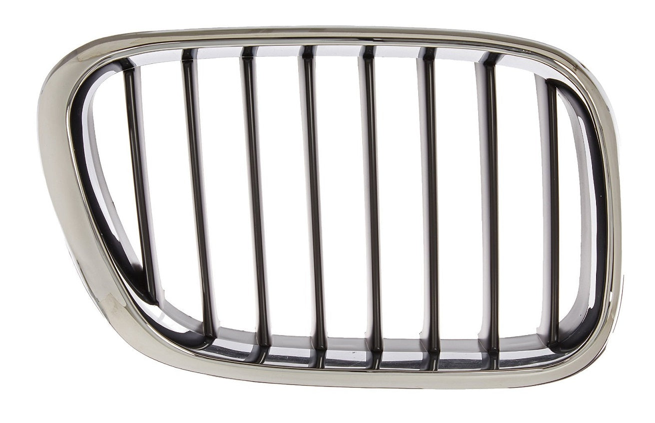 Grille Lh Chrome.Black - Bmw X5 2000-2003