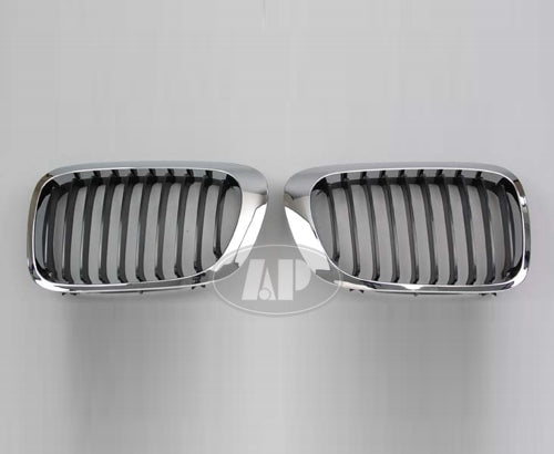 Grille Rh Black W/Chrome Trim - Bmw 3 Series Coupe 2003-2006 | Bmw 3 Series Convertible 2003-2006