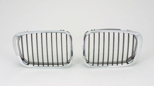 Grille Rh Chrome.Black - Bmw 3 Series Wagon 2000-2001 | Bmw 3 Series Sedan (1999-) 1999-2001