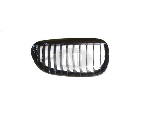 Grille Rh Chrome/Black - Bmw 6 Series 2004-2010