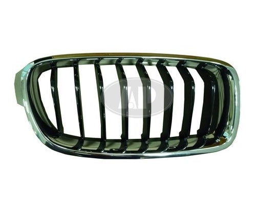 Grille Rh Chrome/Black Sport - Bmw 3 Series Wagon 2014-2018 | Bmw 3 Series Sedan (1999-) 2013-2018