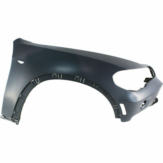 Fender Fr Rh W/Side Lamp Hole W/O Head Lamp Washer Hole - Bmw X5 2007-2010