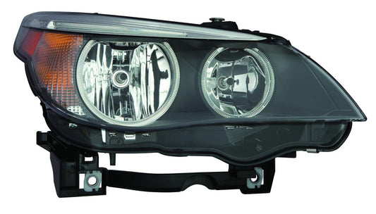 Head Lamp Rh Halogen Hq - Bmw 5 Series 2004-2007