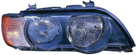Head Lamp Lh Halogen White Turn Signal Hq - Bmw X5 2000-2003