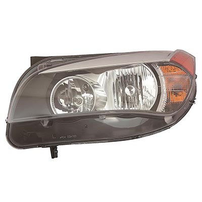 Head Lamp Lh Halogen Hq - Bmw X1 2013-2015