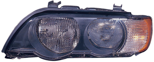 Head Lamp Rh Halogen White Turn Signal Hq - Bmw X5 2000-2003