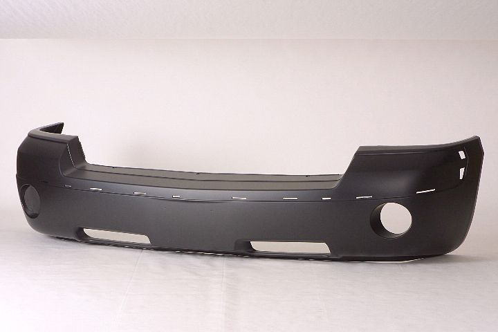 Bumper Fr Primed W/Fog Lamp Hole W/Moulding Hole - Dodge Dakota Pickup 2005-2007