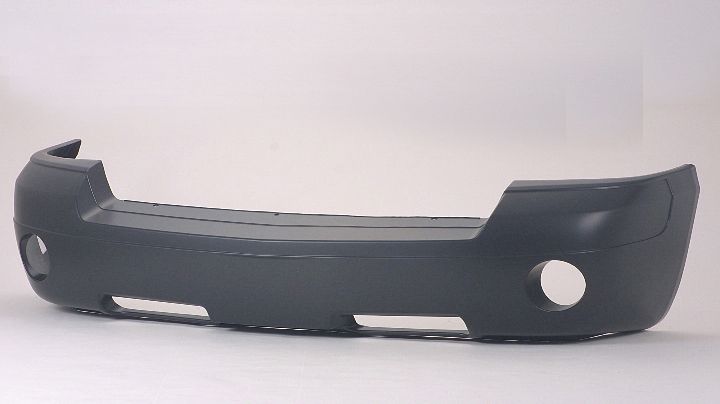 Bumper Fr Primed W/Fog Lamp Hole W/O Moulding Hole - Dodge Dakota Pickup 2005-2007
