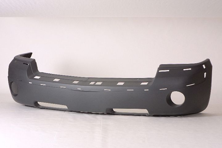 Bumper Fr Textured Dark Gray W/Fog Lamp Hole /Moulding Hole - Dodge Dakota Pickup 2005-2007