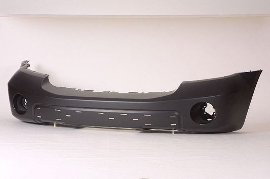 Bumper Fr Primed W/Fog Lamp Hole W/Moulding W/O Tow Hook - Dodge Durango 2007-2009