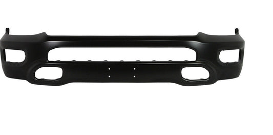 Bumper Face Bar Fr Ptm Black Steel Exclude Rebel / Trx Model - Ram Pickup-Ram-1500 2019-2024