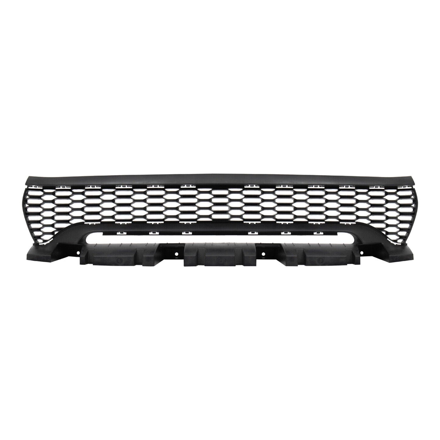 Grille Fr Matte Black W/O Air Vents For Widebody - Dodge Charger 2020-2023