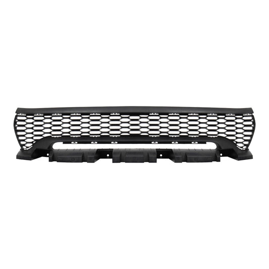 Grille Fr Matte Black W/O Air Vents For Widebody - Dodge Charger 2020-2023
