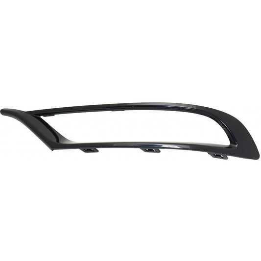 Fog Lamp Trim Fr Lh Gloss Black Frontside/Chrome Rearside (Use With Ch1044125 Center Molding) - Chrysler 300 2015-2023