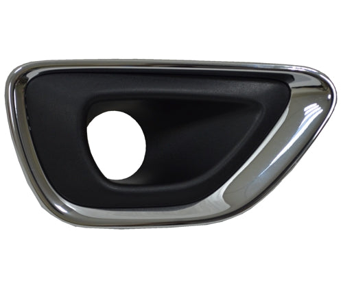 Fog Lamp Bezel Fr Rh Black W/Chrome Moulding Ltd/Laredo/Overland - Jeep Grand Cherokee 2014-2016