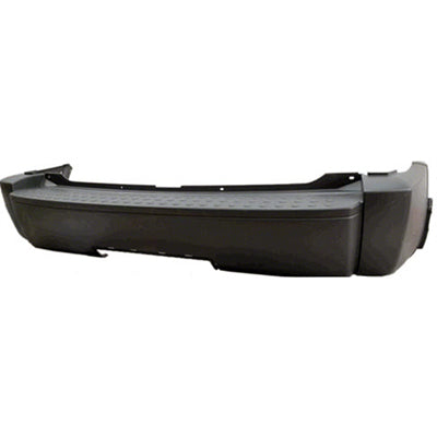Bumper Rr Matte-Black W/Trailer Hitch Hole - Dodge Nitro 2007-2009