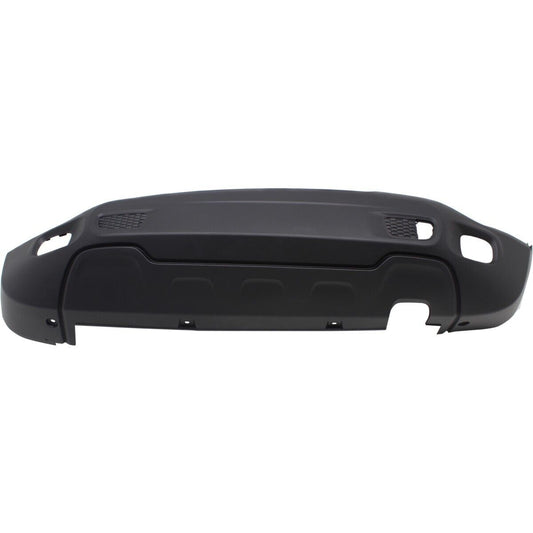 Bumper Rr 1Pc Style W/O Sensor/Trailer Hitch Hole W/Right Side Tow Hook Hole - Jeep Renegade 2015-2023