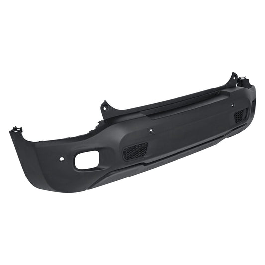 Bumper Rr 1Pc Style W/O Trailer Hitch Hole W/Sensor W/O Tow Hook - Jeep Renegade 2015-2023