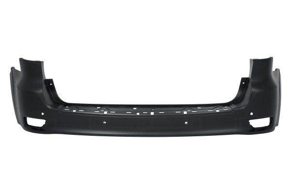 Bumper Rr Primed W/ 4 Park Assist/2Advanced Park Holes/Blind Spot Summit/High Altitude Model - Dodge Durango 2011-2025 | Jeep Grand Cherokee 2011-2021 | Jeep Grand Cherokee Wk 2022