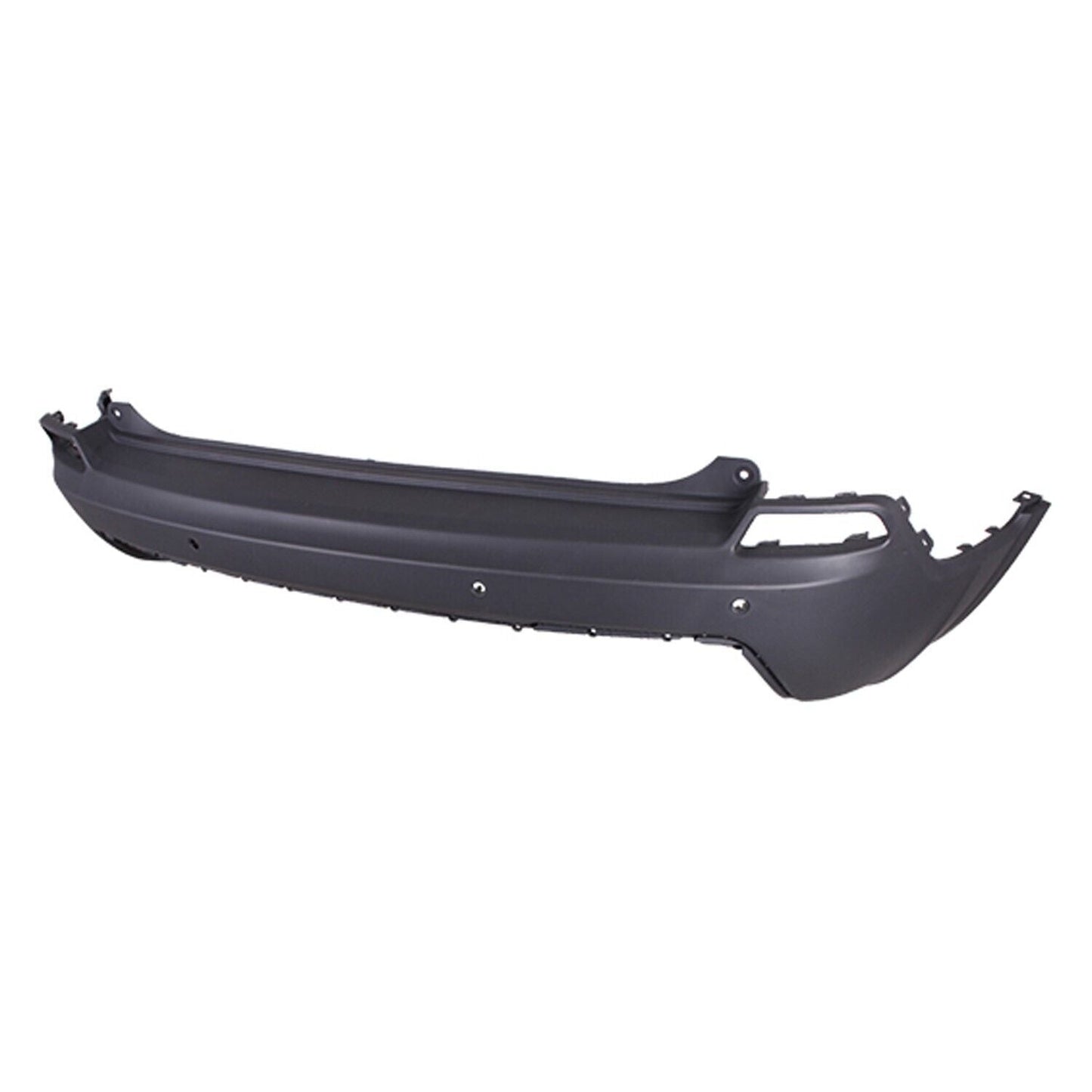 Bumper Rr Textured Black W/O Advanced Prak Sensor W/4 Park Assist Sensor Exclude Trailhawk - Jeep Cherokee 2019-2023
