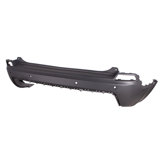 Bumper Rr Primed W/2 Advance Park Sensor/4 Park Assist Sensor Exclude Trailhawk - Jeep Cherokee 2019-2023