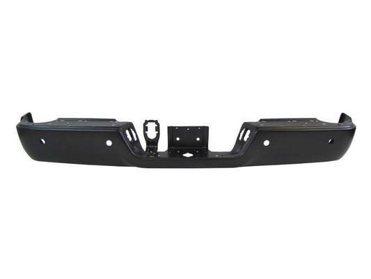 Bumper Face Bar Rr Ptm Black W/Park Assist Sensor W/O Dual Exhaust - Ram Pickup-Ram-1500 Classic 2019-2023 | Ram Pickup-Ram-1500 2011-2018 | Dodge Pickup Dodge Ram1500 2009-2010