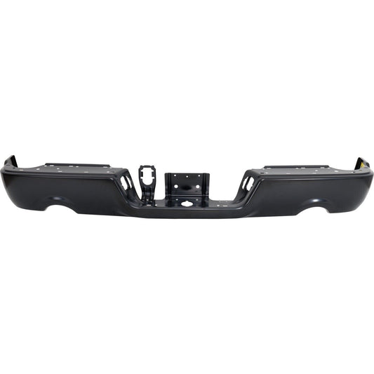 Bumper Rr Assy Black Ptm W/O Sensor For 1500 W/O Dual Exhaust - Ram Pickup-Ram-1500 Classic 2019-2023 | Ram Pickup-Ram-1500 2011-2018 | Dodge Pickup Dodge Ram1500 2009-2010