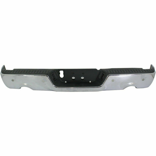 Bumper Rr Assy Chrome W/Sensor For 1500 W/Dual Exhaust Exclude Rebel - Ram Pickup-Ram-1500 Classic 2019-2023 | Ram Pickup-Ram-1500 2011-2018 | Dodge Pickup Dodge Ram1500 2009-2010