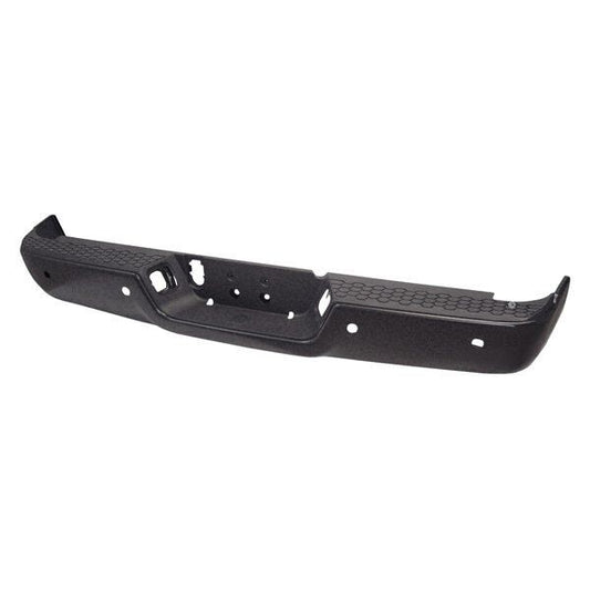 Bumper Rr Assy Black Ptm W/Sensor For 1500 W/O Dual Exhaust - Ram Pickup-Ram-1500 Classic 2019-2023 | Ram Pickup-Ram-1500 2011-2018 | Dodge Pickup Dodge Ram1500 2009-2010