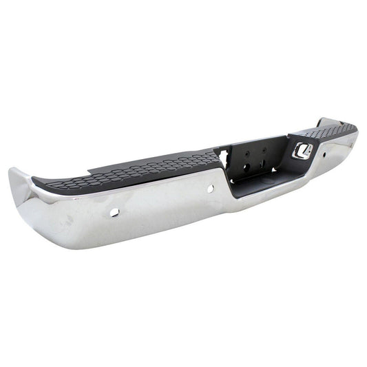 Bumper Rr Assy Chrome W/Sensor For 1500 Models W/O Dual Exhaust - Ram Pickup-Ram-1500 Classic 2019-2023 | Ram Pickup-Ram-1500 2011-2018 | Dodge Pickup Dodge Ram1500 2009-2010