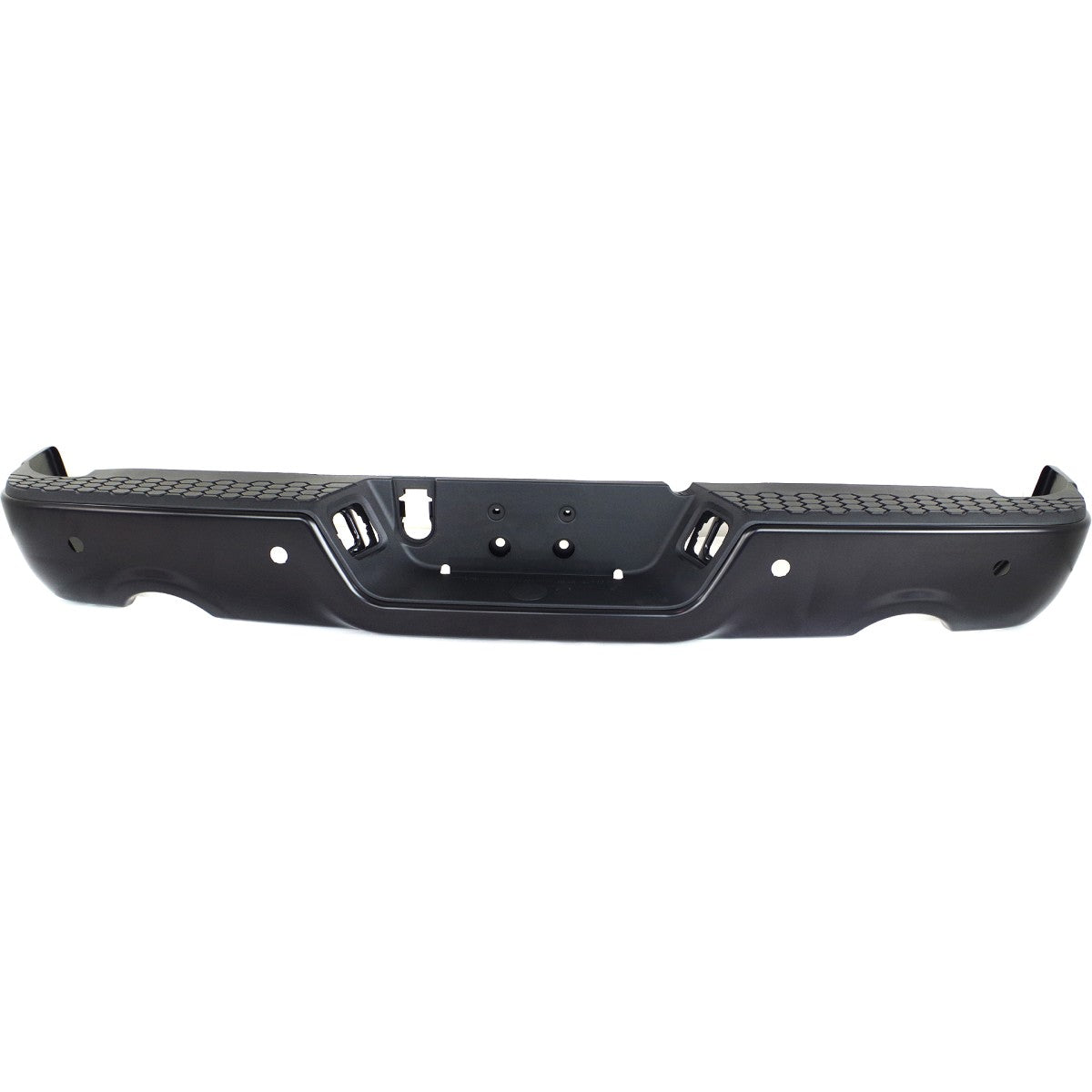 Bumper Rr Assy Black Ptm W/Sensor For 1500 Model W/Dual Exhaust - Ram Pickup-Ram-1500 Classic 2019-2023 | Ram Pickup-Ram-1500 2011-2018 | Dodge Pickup Dodge Ram1500 2009-2010