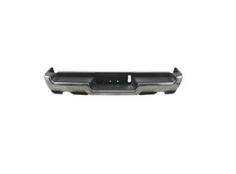 Bumper Rr Assy Chrome Finish Dual Exhaust W/Pad W/O Sensor Exclude Rebel/Trx - Ram Pickup-Ram-1500 2019-2024