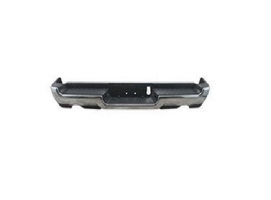 Bumper Rr Assy Chrome Finish Dual Exhaust W/Pad W/O Sensor Exclude Rebel/Trx - Ram Pickup-Ram-1500 2019-2024